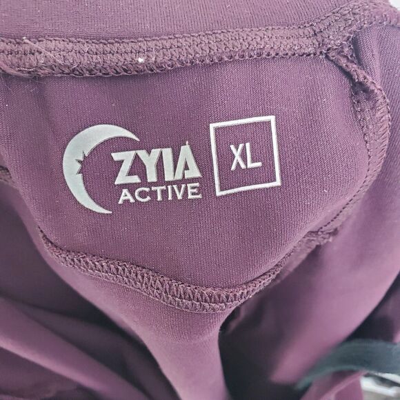 ZYIA Purple Track Pants - Picture 8 of 9